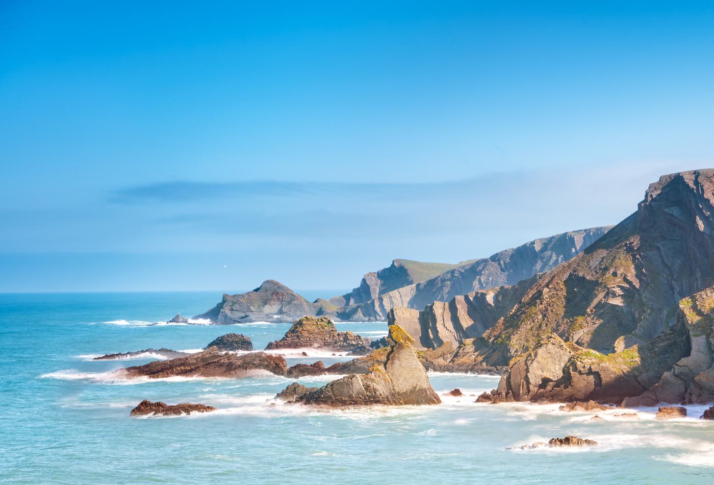 The North Devon Coastline.